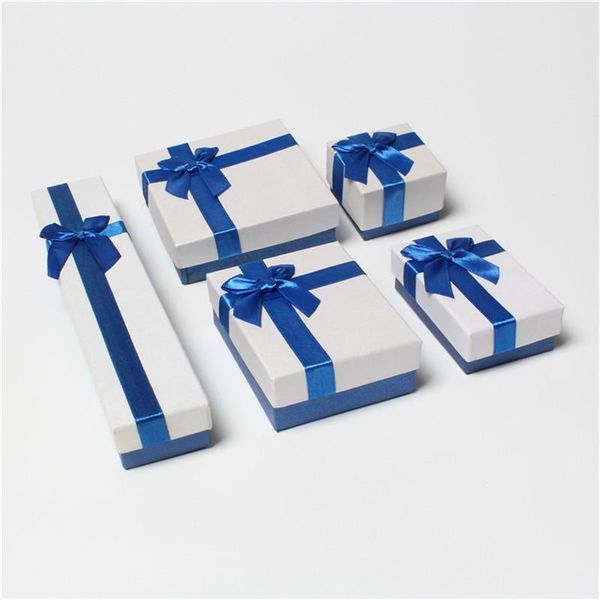 gift wrap blue white jewelry packaging box with ribbon bowknot case boxes display birthday valentine's day party present 1pc
gift wrap blue white jewelry packaging box with ribbon bowknot case boxes display birthday valentine's day party present 1pc