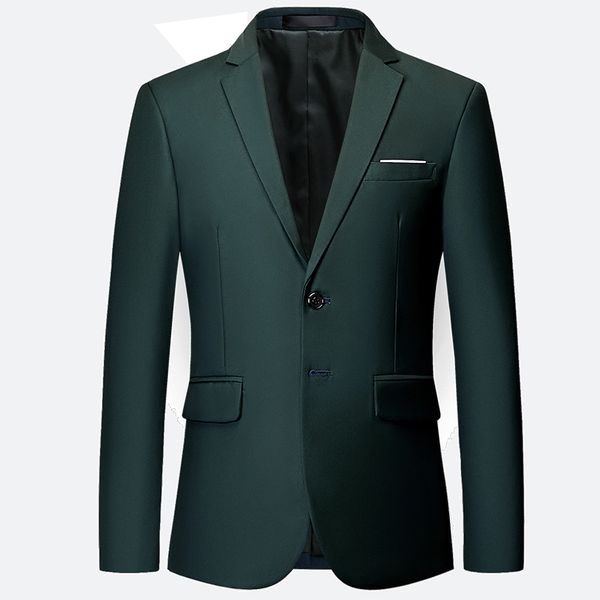 men's suits & blazers groom wedding high-end brand formal men jacket / solid color casual business large size coat ogdj, White;black
men's suits & blazers groom wedding high-end brand formal men jacket / solid color casual business large size coat ogdj, White;black