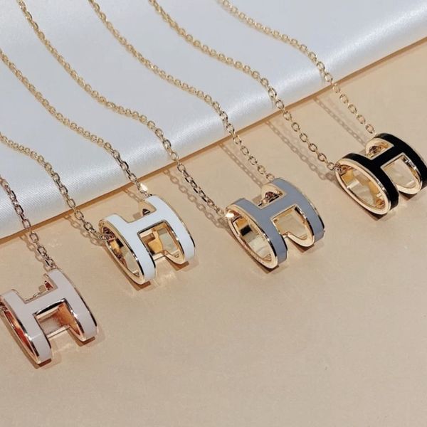 necklace plated with 18k rose gold enamel color milk tea pendant female clavicle chain light luxury signature deals, Silver
necklace plated with 18k rose gold enamel color milk tea pendant female clavicle chain light luxury signature deals, Silver