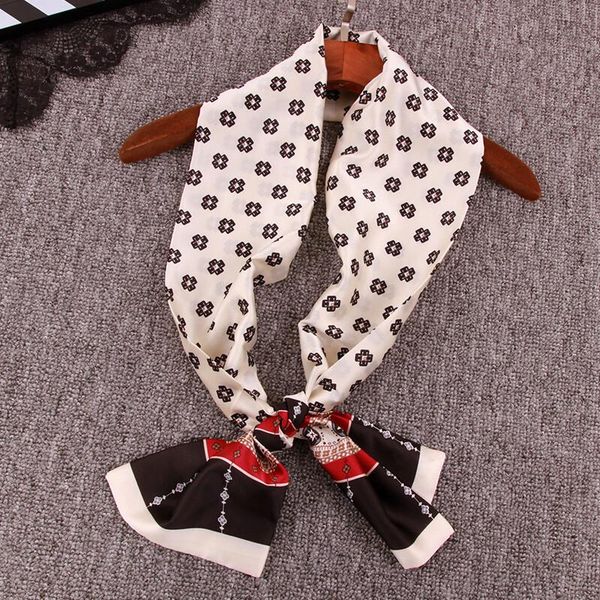 scarves summer long narrow bag strip small towels tie dot design scarf women fashion ladies printing female silk, Blue;gray
scarves summer long narrow bag strip small towels tie dot design scarf women fashion ladies printing female silk, Blue;gray