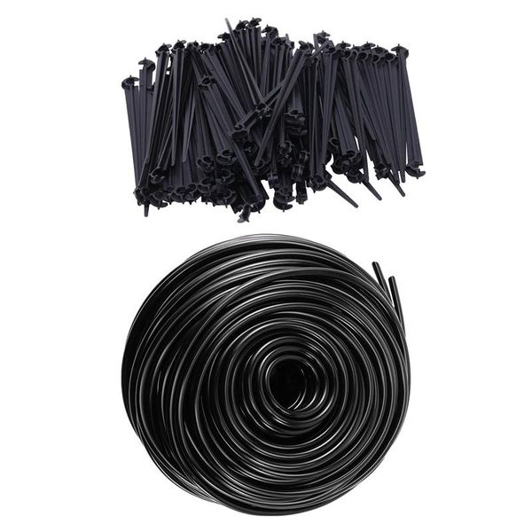 watering equipments 100pcs 11cm mounting bracket for 4 / 7mm irrigation drip water hose with 50m tubing pipe
watering equipments 100pcs 11cm mounting bracket for 4 / 7mm irrigation drip water hose with 50m tubing pipe