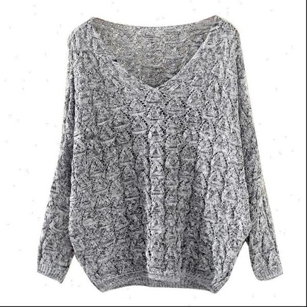 2021 womens openwork bat long sleeve loose v neck sweater casual fashion womens sweater seasons s gray dark gray sweater, White;black
2021 womens openwork bat long sleeve loose v neck sweater casual fashion womens sweater seasons s gray dark gray sweater, White;black