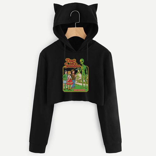 women's hoodies & sweatshirts women vintage angel print don't talk to stranger pullover winter outwear sweatshirt y2k aesthetic lo, Black
women's hoodies & sweatshirts women vintage angel print don't talk to stranger pullover winter outwear sweatshirt y2k aesthetic lo, Black