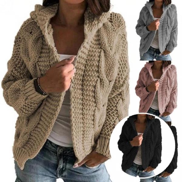 women's knits & tees sweaters stylish long sleeve solid twist knitted coat women cardigan thick line for going out, White
women's knits & tees sweaters stylish long sleeve solid twist knitted coat women cardigan thick line for going out, White