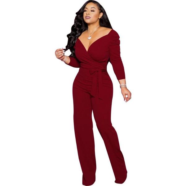 women's jumpsuits & rompers deep v neck loose long sleeve wide leg work overalls solid casual romper, Black;white
women's jumpsuits & rompers deep v neck loose long sleeve wide leg work overalls solid casual romper, Black;white