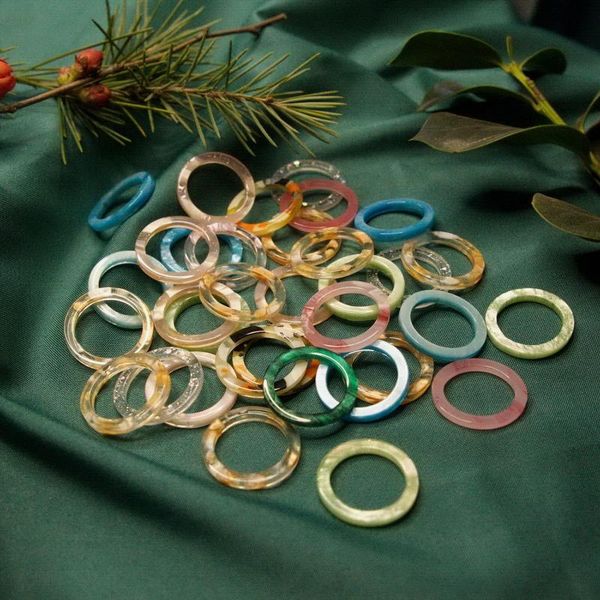 cluster rings korean 10 pcs/set random color simple round minimalist geometric colorful resin for women girls party jewelry, Golden;silver
cluster rings korean 10 pcs/set random color simple round minimalist geometric colorful resin for women girls party jewelry, Golden;silver