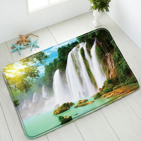 bath mats waterfall non-slip bathroom natural scenery mountain ocean forest island bedroom kitchen doormat indoor absorbent floor mat
bath mats waterfall non-slip bathroom natural scenery mountain ocean forest island bedroom kitchen doormat indoor absorbent floor mat