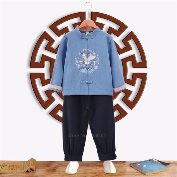 2021 children traditional chinese clothing for kids baby boy asian new year festival crane embroidery tang suit hanfu cotton set py06, Gray
2021 children traditional chinese clothing for kids baby boy asian new year festival crane embroidery tang suit hanfu cotton set py06, Gray