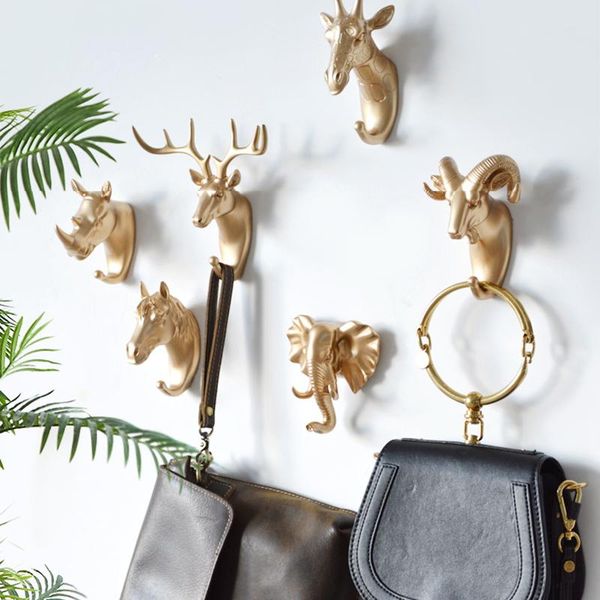 creative anilmal head hanging hook wall home holder strong seamless stick coat hook decorative keys hanger living room hooks
creative anilmal head hanging hook wall home holder strong seamless stick coat hook decorative keys hanger living room hooks