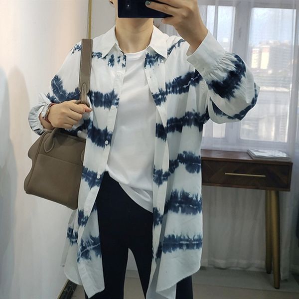 2021 new listrado solto blusa tie-dye manga longa incio do outono turn-down colarinho feminino nico breasted camisa 9lki, Black
2021 new listrado solto blusa tie-dye manga longa incio do outono turn-down colarinho feminino nico breasted camisa 9lki, Black