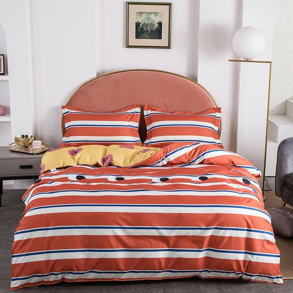 bedding sets orange stripes a/b desgin duvet cover set 3/4 pcs modern bedclothes bed sheet pillowcase comforter for women kids oceania
bedding sets orange stripes a/b desgin duvet cover set 3/4 pcs modern bedclothes bed sheet pillowcase comforter for women kids oceania