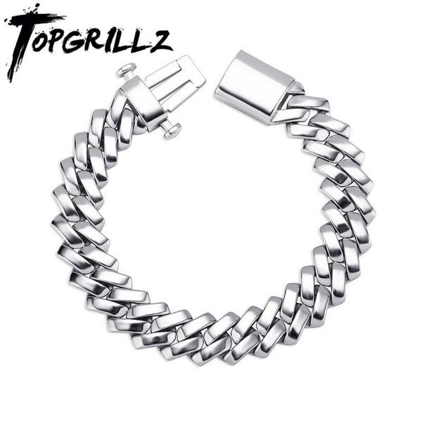 link, chain rillz mens bracelet 10/12mm glossy cuban white gold plated with spring clasp hip hop jewelry for gift, Black
link, chain rillz mens bracelet 10/12mm glossy cuban white gold plated with spring clasp hip hop jewelry for gift, Black