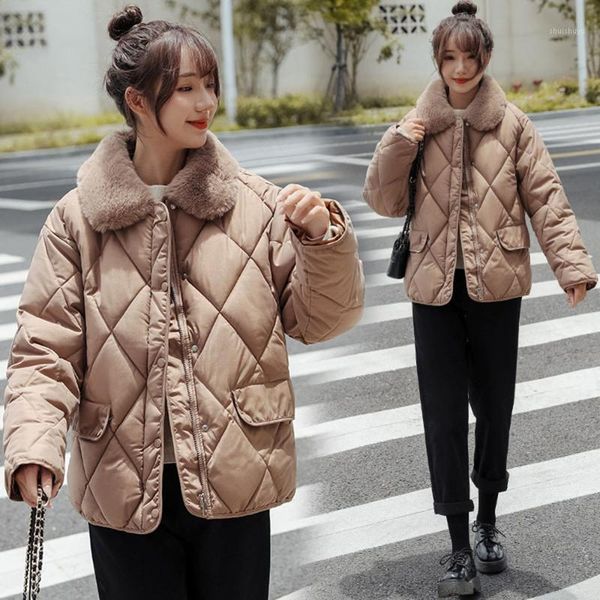 women's down & parkas women parka winter faux fur neck coat long sleeve buttons pockets thick warm outwear jacket female padded zipper, Black
women's down & parkas women parka winter faux fur neck coat long sleeve buttons pockets thick warm outwear jacket female padded zipper, Black