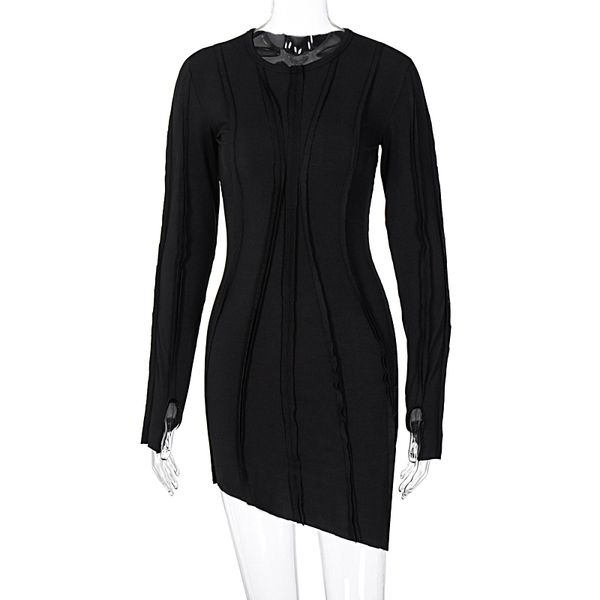 patchwork mini dress long sleeve dress autumn winter women fashion o-neck irregular party club dresses for women, Gray
patchwork mini dress long sleeve dress autumn winter women fashion o-neck irregular party club dresses for women, Gray