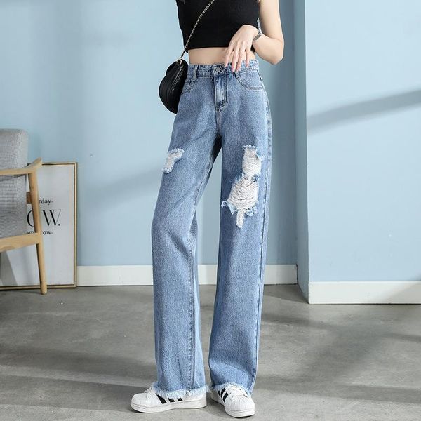 women's jeans fashion female ripped plus size denim streetwear boyfriend pants mom women high waist holes baggy trousers 65, Blue
women's jeans fashion female ripped plus size denim streetwear boyfriend pants mom women high waist holes baggy trousers 65, Blue