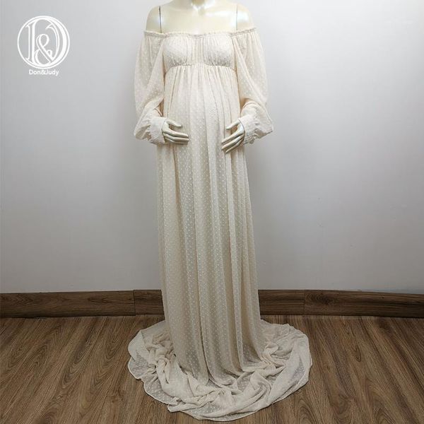 maternity dresses don&judy beige chiffon long sleeves dress pography party evening off shoulder for po shoot prom gown1, White
maternity dresses don&judy beige chiffon long sleeves dress pography party evening off shoulder for po shoot prom gown1, White