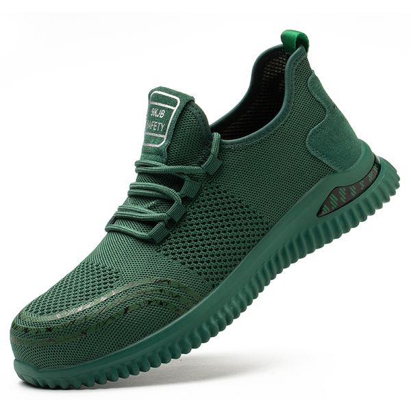 work safety shoes for men steel toe shoes lightweight work sneakers men protective shoes 2022 work boots men, Black;brown
work safety shoes for men steel toe shoes lightweight work sneakers men protective shoes 2022 work boots men, Black;brown