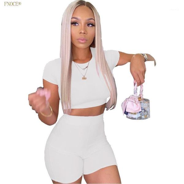 women's tracksuits fnoce 3 colors fashion solid color round neck waistless slim short-sleeved t-shirt shorts sports suit, Gray
women's tracksuits fnoce 3 colors fashion solid color round neck waistless slim short-sleeved t-shirt shorts sports suit, Gray