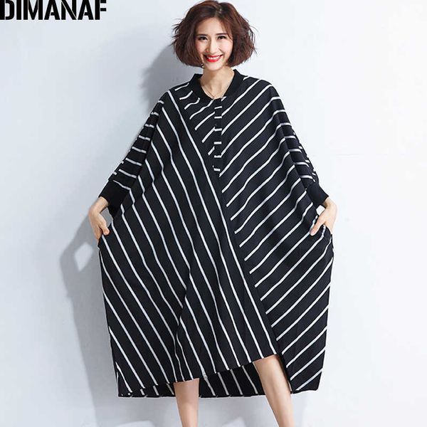 women summer dress plus size femme lady vestido loose large big clothing print striped black casual batwing sleeve 210531, Black;gray
women summer dress plus size femme lady vestido loose large big clothing print striped black casual batwing sleeve 210531, Black;gray