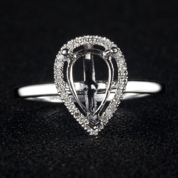 cluster rings helon 5x8mm pear cut solid 14k white gold si/h natural diamonds semi mount engagement wedding ring for women trendy fine jewel, Golden;silver
cluster rings helon 5x8mm pear cut solid 14k white gold si/h natural diamonds semi mount engagement wedding ring for women trendy fine jewel, Golden;silver