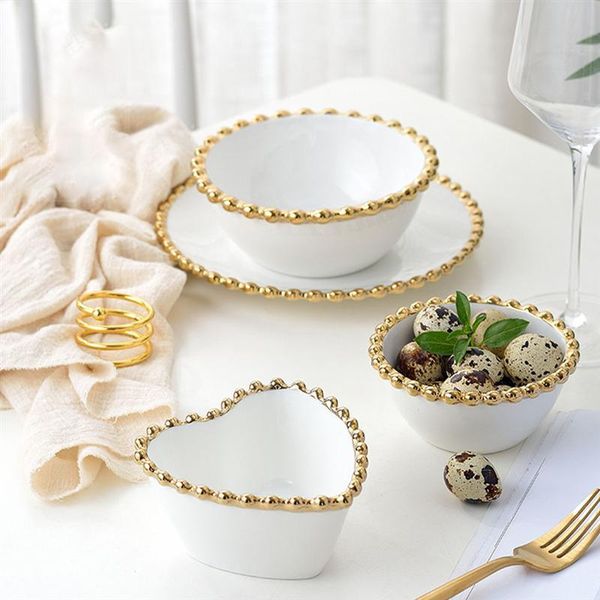 bowls 1pc ceramic fruit salad bowl plate heart shaped kitchen golden edge
bowls 1pc ceramic fruit salad bowl plate heart shaped kitchen golden edge