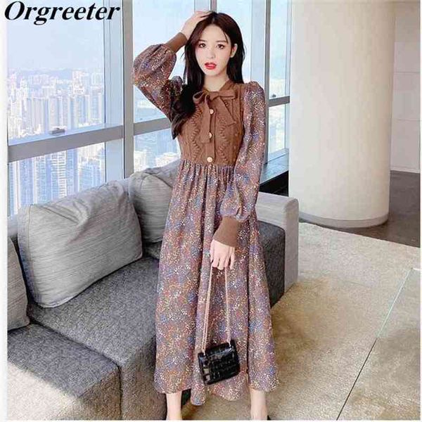 casual spring fall female long dress floral print knitted patchwork lantern sleeve holiday bohemian beach women vestidos 210602, Black;gray
casual spring fall female long dress floral print knitted patchwork lantern sleeve holiday bohemian beach women vestidos 210602, Black;gray