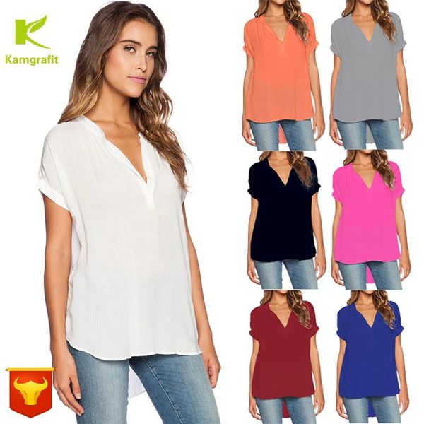 2021 new summer european american fashion new women's v-neck short sleeve front short rear long loose chiffon shirt, White
2021 new summer european american fashion new women's v-neck short sleeve front short rear long loose chiffon shirt, White