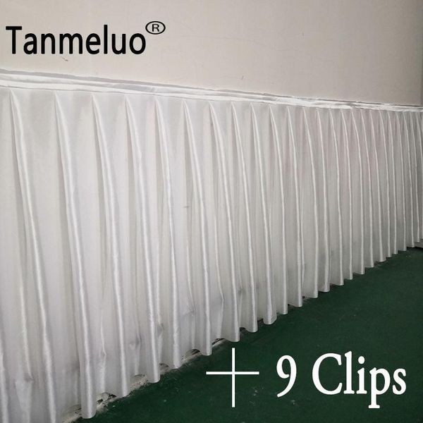 75 cm height x 4 meter length table skirt wedding event party stage decoration table skirting cloth
75 cm height x 4 meter length table skirt wedding event party stage decoration table skirting cloth