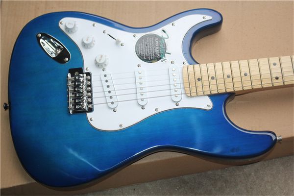 6 strings navy blue left handed electric guitar with abalone inlay,rosewood fretboard
6 strings navy blue left handed electric guitar with abalone inlay,rosewood fretboard