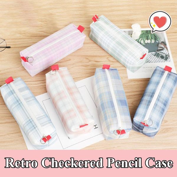 cosmetic bags & cases fresh style retro lattice pencil case bag japanese canvas literary stationery storage cute
cosmetic bags & cases fresh style retro lattice pencil case bag japanese canvas literary stationery storage cute
