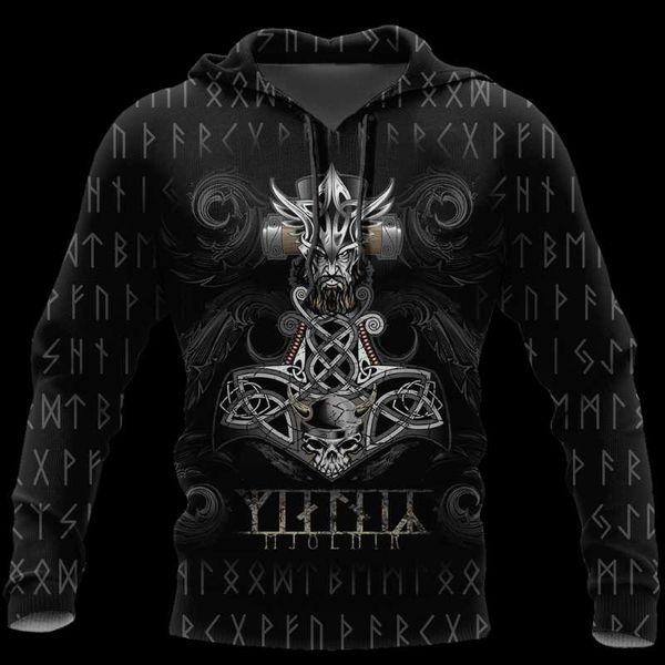 men's hoodies & sweatshirts est viking tattoo 3d printed men hoodie harajuku fashion hooded sweatshirt autumn sudadera hombre ws5578, Black
men's hoodies & sweatshirts est viking tattoo 3d printed men hoodie harajuku fashion hooded sweatshirt autumn sudadera hombre ws5578, Black