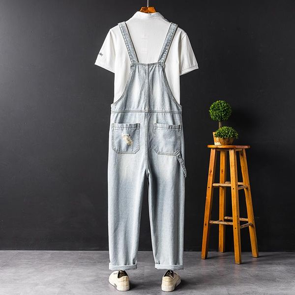 men's jeans japan style vintage men denim jumpsuits summer casual ripped hole beggar high street light blue cowboy overalls s-2xl
men's jeans japan style vintage men denim jumpsuits summer casual ripped hole beggar high street light blue cowboy overalls s-2xl