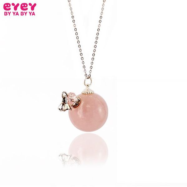 pendant necklaces 1pc tiger eye agates/pink essential oil round stone necklace crystal perfume bottle, Silver
pendant necklaces 1pc tiger eye agates/pink essential oil round stone necklace crystal perfume bottle, Silver
