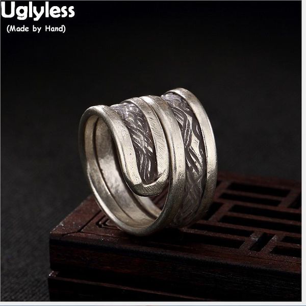 cluster rings uglyless real 925 sterling silver handmade engrave weave texture open finger ring ethnic wide for women thai bijoux, Golden;silver
cluster rings uglyless real 925 sterling silver handmade engrave weave texture open finger ring ethnic wide for women thai bijoux, Golden;silver