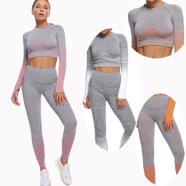 yoga outfits peeli seamless suit sportswear workout wear women's long sleeve gym crop high waist leggings fitness set, White;red
yoga outfits peeli seamless suit sportswear workout wear women's long sleeve gym crop high waist leggings fitness set, White;red