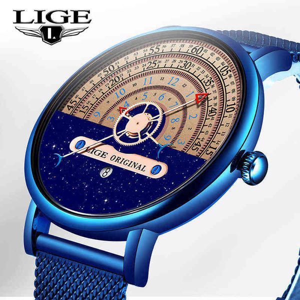 lige fashion men watches ultra thin luxury quartz watch men casual slim mesh belt waterproof sport watch relogio masculino 210527, Slivery;brown
lige fashion men watches ultra thin luxury quartz watch men casual slim mesh belt waterproof sport watch relogio masculino 210527, Slivery;brown