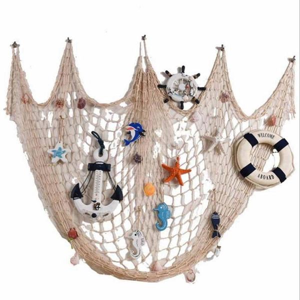 fishing accessories net wall hangings decor with seashells rustic nautical style ornaments decorative for home bar
fishing accessories net wall hangings decor with seashells rustic nautical style ornaments decorative for home bar