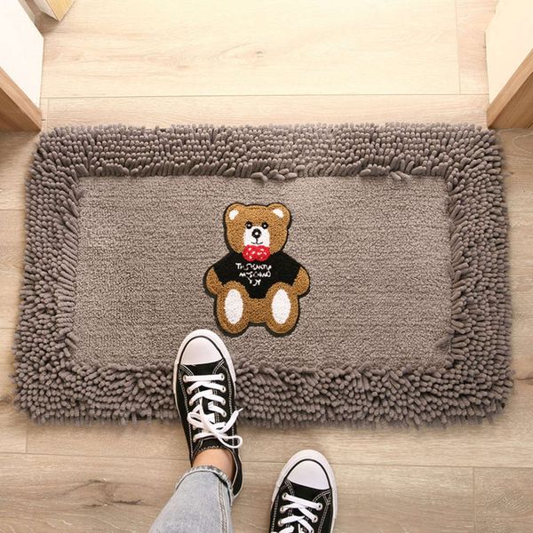 cartoon bear chenille thickened floor mat door mat household bedroom kitchen door water absorption bathroom floor mat
cartoon bear chenille thickened floor mat door mat household bedroom kitchen door water absorption bathroom floor mat
