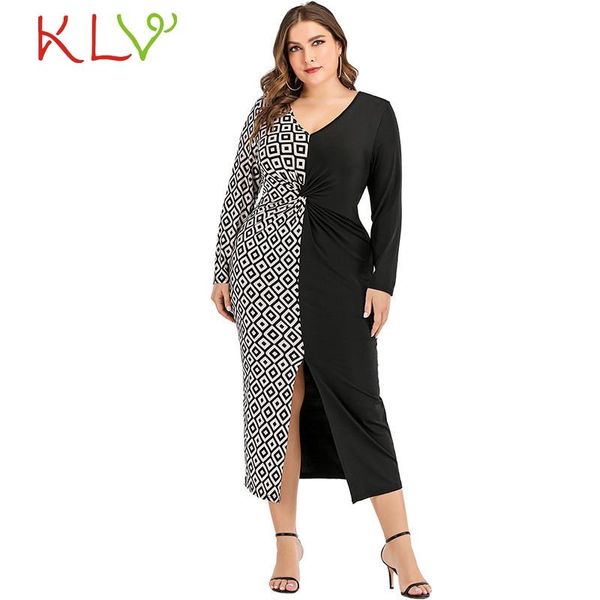 casual dresses long sleeve dress midi large size patchwork women 4xl split elegant party ladies clothes vestidos 20jan, Black;gray
casual dresses long sleeve dress midi large size patchwork women 4xl split elegant party ladies clothes vestidos 20jan, Black;gray
