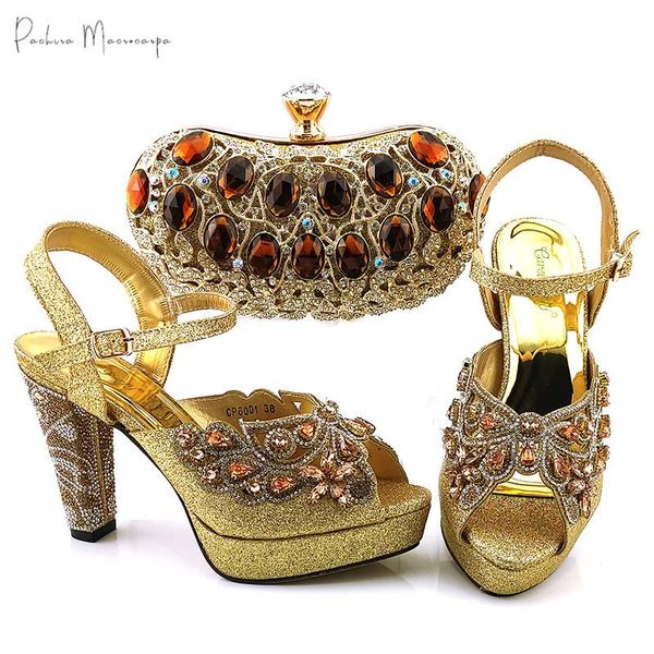 dress shoes 2021 african est italian design nigerian fashion style party women and bag set decorated with rhinestone in gold color, Black
dress shoes 2021 african est italian design nigerian fashion style party women and bag set decorated with rhinestone in gold color, Black