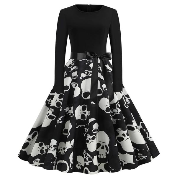 casual dresses winter halloween women 50s 60s vintage robe swing pinup elegant party dress long sleeve plus size vestidos, Black;gray
casual dresses winter halloween women 50s 60s vintage robe swing pinup elegant party dress long sleeve plus size vestidos, Black;gray
