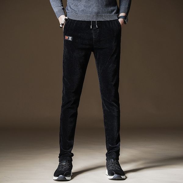 2021 new autumn newly designer fashion men jeans slim fit elastic casual corduroy pencil pants korean style winter veet warm trousers le7r, Blue
2021 new autumn newly designer fashion men jeans slim fit elastic casual corduroy pencil pants korean style winter veet warm trousers le7r, Blue