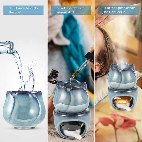 fragrance lamps ceramic aroma burner essential oil lamp hollowing candle holder incense censer furnace candlestick
fragrance lamps ceramic aroma burner essential oil lamp hollowing candle holder incense censer furnace candlestick