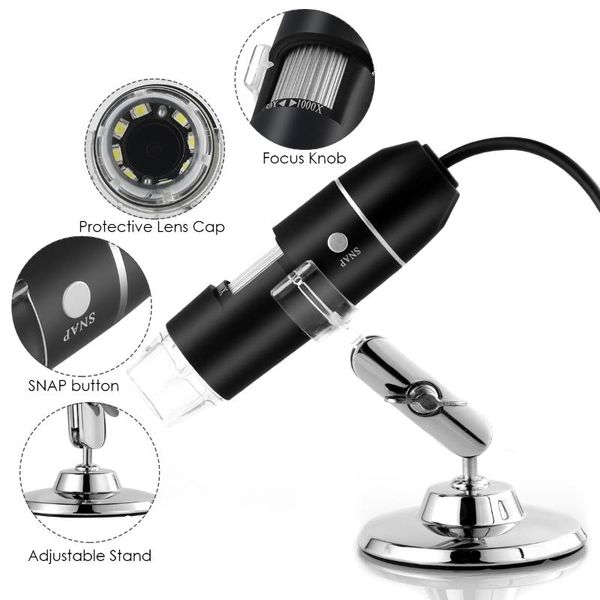 cameras digital microscope 3-in-1(micro usb/ usb / type-c ) 50 to 1000x magnification endoscope (android phones need otg function)
cameras digital microscope 3-in-1(micro usb/ usb / type-c ) 50 to 1000x magnification endoscope (android phones need otg function)