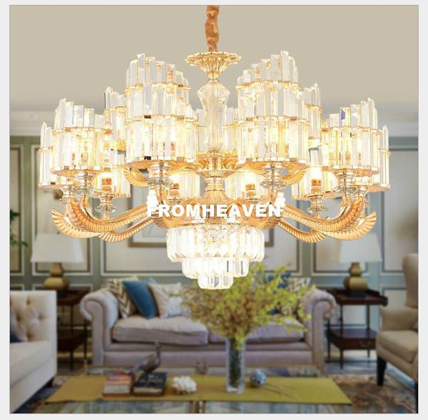 crystal chandelier luxury alloy golden crystal lamps dining room chandelier modern led chandeliers hanging light
crystal chandelier luxury alloy golden crystal lamps dining room chandelier modern led chandeliers hanging light