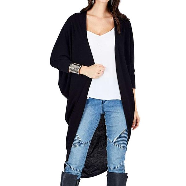 women's knits & tees fashion women long sleeve thin cardigan autumn irregular knitted cardigans solid ladies open stitch streetwear, White
women's knits & tees fashion women long sleeve thin cardigan autumn irregular knitted cardigans solid ladies open stitch streetwear, White