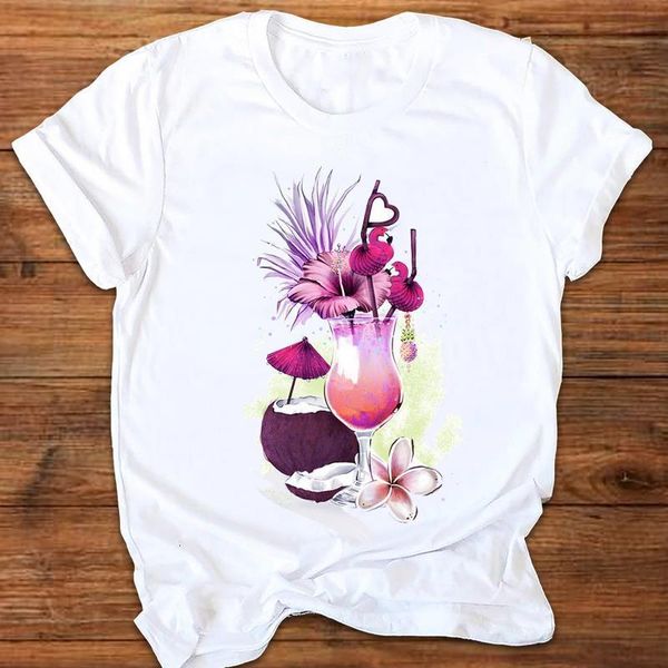 women graphic watercolor beach drink 90s short sleeve ladies printing print clothes lady tees female t shirt womens t-shirt, White
women graphic watercolor beach drink 90s short sleeve ladies printing print clothes lady tees female t shirt womens t-shirt, White