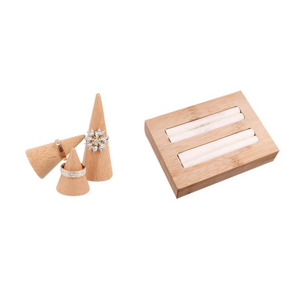 jewelry pouches, bags 4 pcs wood ring display holder cone shaped organizer stand support rack storage showcase color & white, Pink;blue
jewelry pouches, bags 4 pcs wood ring display holder cone shaped organizer stand support rack storage showcase color & white, Pink;blue