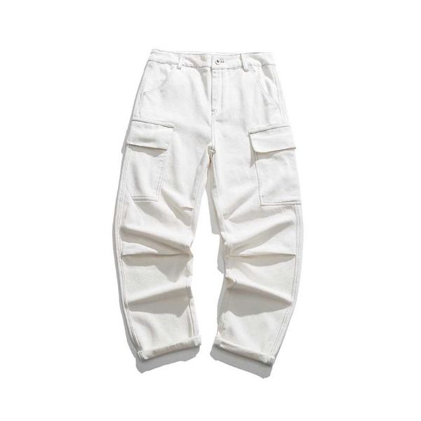 men's jeans japanese style trendy baggy men cargo pants streetwear pockets trousers vintage hip hop denim, Blue
men's jeans japanese style trendy baggy men cargo pants streetwear pockets trousers vintage hip hop denim, Blue
