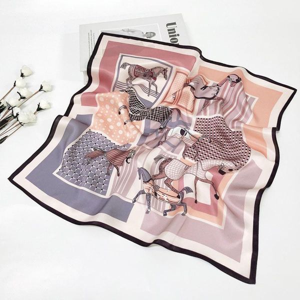 scarves silk scarf summer style square lady crepe satin small fashion 53*53, Blue;gray
scarves silk scarf summer style square lady crepe satin small fashion 53*53, Blue;gray